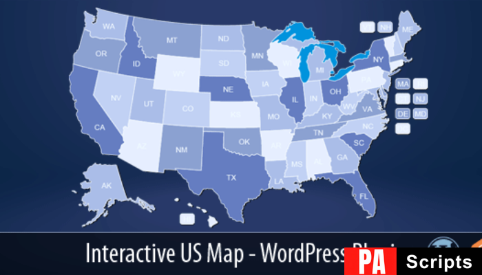 Interactive US Map v2.7 – WordPress Plugin