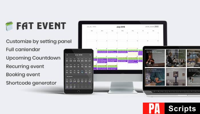 FAT Event v5.14 – WordPress Event and Calendar Booking