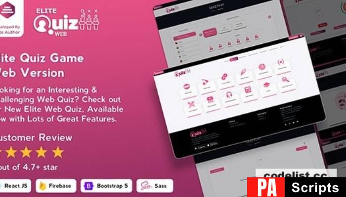 Elite Quiz v2.2.0 – Trivia Quiz – Quiz Game – Web Version – nulled