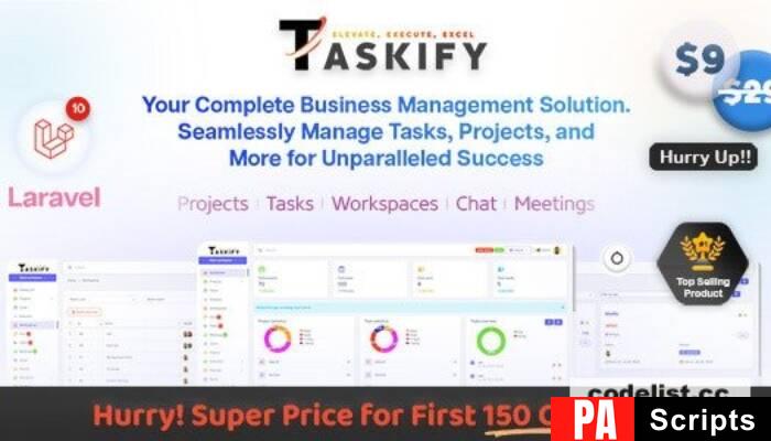 Taskify v1.0.8 – Project Management – Task Management & Productivity Tool