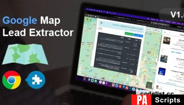 G-Hamstor v1.5 – A Google Map Lead Extractor Extension Source Code