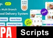 FoodAppi v1.1 – PWA Food Delivery System and WhatsApp Menu Ordering with Admin Panel | Restaurant POS