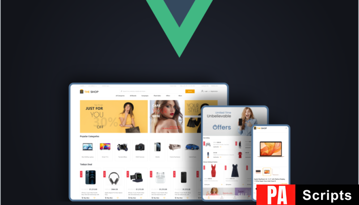 The Shop v3.4 – PWA eCommerce cms – nulled