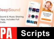 DeepSound Android v3.4 – Mobile Sound & Music Sharing Platform Mobile Android Application