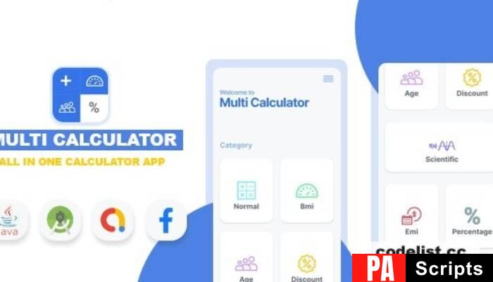 Multi Calculator v1.1 – All in one calculator app