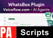 VoiceFlow AI agent for WhatsApp v1.2 – Plugin for WhatsBox