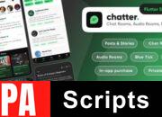 Chatter – Ultimate Social Media with Chat Rooms, Posts, Stories – 3 July 2024