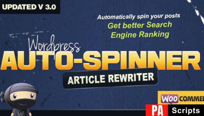 WordPress Auto Spinner 3.21.0 – Articles Rewriter