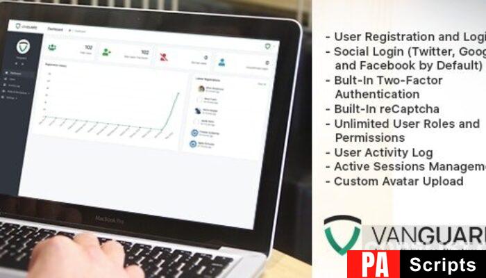 Vanguard v9.0.0 – Advanced PHP Login and User Management