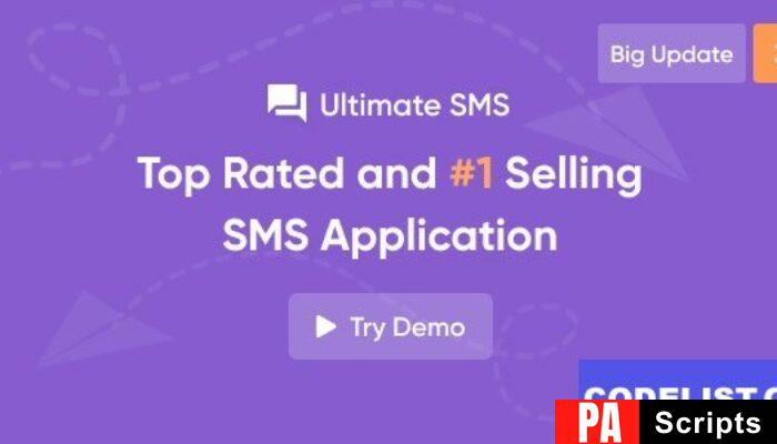 Ultimate SMS v3.10 – Bulk SMS Application For Marketing – nulled