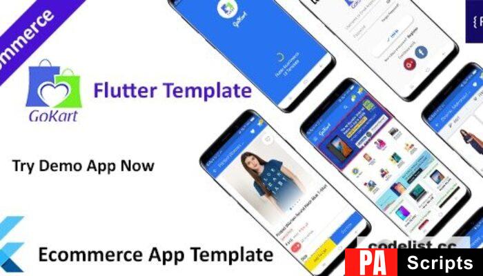 GoKart v3.1 – Flutter E-commerce App Template – Flipkart Clone Flutter