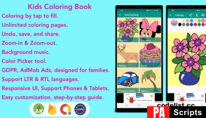 Kids Coloring Book for Android v2.5